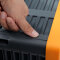 禧天龙Citylong 68L加大号可折叠收纳箱加厚环保塑料储物箱家用车载整理箱橘红色 6277