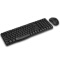 雷柏（Rapoo） X1800S 无线鼠标键盘套装 无线键盘鼠标套装 无线键鼠套装 电脑键盘 笔记本键盘 黑色