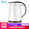 美的  (Midea)  不锈钢烧水壶 电水壶 家用电热水壶 TM1502b 1.5L 白色
