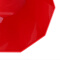 茶花（CHAHUA） 垃圾桶家用纸篓垃圾篓垃圾筒卫生桶收纳整理筐1524 【1个】红色