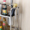 美厨（maxcook）厨房置物架 不锈钢二层置物架刀架调料瓶架 带挂钩筷子筒 MC2040T