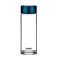 SHIMIZU/清水单层玻璃杯 男女士透明办公水杯 大容量便携随身杯  8161 深蓝色 520ML