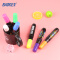 宝克（BAOKE）荧光板笔 LED电子黑板荧光笔 可擦7色彩色POP荧光笔 线幅4mm 七色/盒MP4901A