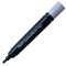 百乐（PILOT） 日本可擦笔WBMAR-M胶杆白粗头板笔涂鸦广告笔黑板笔M咀 黑色 单只装