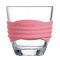 乐美雅 新品 钢化玻璃杯 海岸线钢化壶5件套 热饮茶具 耐热 马克龙粉色