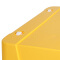 茶花塑料收纳箱储物箱塑料收纳盒整理盒收纳箱塑料大号收纳盒 整理箱 黄色 58升3个优惠装