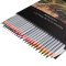 得力(deli)48色彩盒水溶性彩色铅笔 水溶性彩铅套装（附赠毛笔）6520