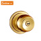 卡贝球形锁304不锈钢球形圆门锁通用型 金拉丝色70锁边距