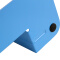 包邮得力（deli）商务型通用铁书立(9英寸) 蓝色