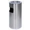 南 立式烟灰桶 落地 商用垃圾桶 不锈钢 烟灰缸 烟头收集桶 大号 GPX-12A 不锈钢  305*630mm