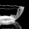 钢化玻璃碗 莲花碗 耐热米饭碗 汤碗 沙拉碗 甜品碟 可微波烤箱 果盘果斗 单只（18.4cm）