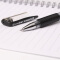 齐心（COMIX） 中性笔批发0.5水笔黑笔办公签字笔碳素笔黑色水性笔GP306 黑色30支