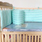 小硕士婴儿床品 宝宝床 床帏四件套 床上用品套件 床帏四件套 颜色随机