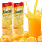 爱美可（Amecke）进口果汁 德国原装鲜榨果肉橙汁 1L*2瓶装果汁饮料（新老包装交替发货）