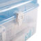 茶花  4.8L收纳箱带提手多格家用保健药箱收纳盒储物箱工具箱 颜色随机