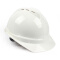 梅思安V-GardABS标准型安全帽 一指键帽衬，针织吸汗带，针织布D 防砸 防冲击高空作业 ABS材质带透气孔 蓝色