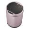 EKO 自动感应垃圾桶家用充电智能电动卫生间客厅创意翻盖抖音同款垃圾筒 9285 玫瑰金 9升套装