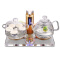 金灶（KAMJOVE） 电茶壶 全智能自动上水电茶炉 玻璃泡茶具 B8 香槟金