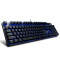 雷柏（Rapoo） V805 104键原厂Cherry轴机械键盘 樱桃轴游戏键盘 吃鸡键盘 背光键盘 电竞键盘 黑色 黑轴