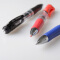 【2盒送20支笔芯 】齐心（COMIX） K35中性笔签字笔水笔按动碳素笔0.5笔芯12只装 蓝色12支