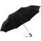 天堂伞 自开收（UPF50+）黑胶三折晴雨伞3331E升级款黑色
