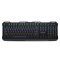 雷柏（Rapoo） V560 104键混光机械键盘 游戏键盘 吃鸡键盘 背光键盘 电脑键盘 笔记本键盘 黑色 青轴