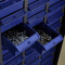 零件柜文件整理电子元器件柜零盒收纳箱螺丝盒元件盒75抽无门蓝色件
