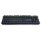 雷柏（Rapoo） V560 104键混光机械键盘 游戏键盘 吃鸡键盘 背光键盘 电脑键盘 笔记本键盘 黑色 青轴