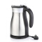 哈尔斯电热水壶304不锈钢真空保温壶办公商务咖啡壶不重复烧水HEK1500-1 本色1500毫升
