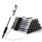 【60支装】迈拓中性笔批发办公文具用品碳素笔芯水笔学生签字笔 0.5mm 黑色