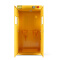 实验室气瓶柜化学物安全气瓶储存柜钢制双瓶柜黄色