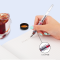 百乐（PILOT） 日本进口卡利贵妃钢笔万年笔速写练字学生绘图男女款墨水笔 黑色F尖+吸墨器