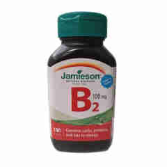 健美生Jamieson维生素VB维生素B2维生素B族片核黄素100粒 100粒 单瓶