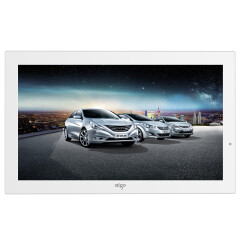 爱国者（aigo）数码相框 DPF211 21.5英寸 大屏幕 广告机 展示机 1080P 视频 全格式 白色