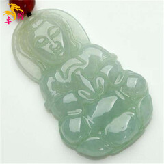 卓耀 翡翠吊坠 雕刻十二生肖玉坠 玉石大款生肖