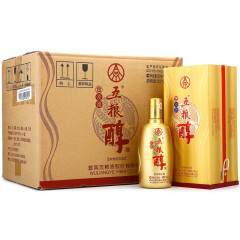 五粮液 股份有限公司 五粮醇 金淡雅(升级版)白酒 整箱装 50度 500ml*