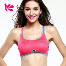 大码无钢圈<em>运动</em>背心<em>文胸十文</em>女士跑步收副乳瑜