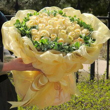 思念物语33朵粉玫瑰 鲜花当天速递 全国快递 北