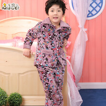 蜜馥儿 儿童珊瑚绒<em>睡衣男</em>儿童<em>冬季</em>睡衣法兰绒