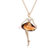 伊珂薇 韩版经典流行<em>芭蕾</em>恋人长项链 <em>毛衣链</em> 女