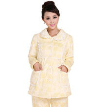 德莱茜 孕妇装 超柔软 <em>月子服秋冬</em> 纯棉 <em>哺乳睡</em>