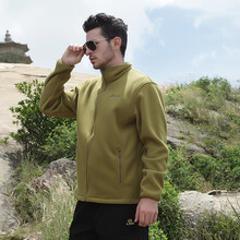 克MINJACK 雷诺斯情侣抓绒衣男女<em>开衫卫衣</em>外