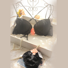 2014欧美少女<em>文胸</em>超性感可爱蝴蝶结调节交叉