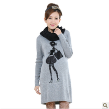 仙娉莱 冬装新款 韩版时尚<em>孕妇</em>装<em>加厚</em>保暖<em>孕妇</em>