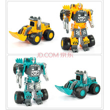 金星达1003 变形机器人挖掘机压路机变型 益智