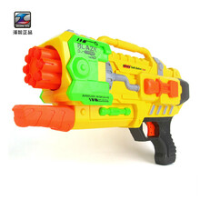 充气软弹轮机枪手自动8连发免电池爱情公寓单