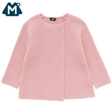 迷你巴拉巴拉女<em>宝宝</em>婴幼儿童长袖毛衫<em>针织开衫</em>