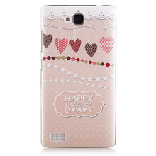 曼德美 浮雕彩绘 华为荣耀3c手机套 华为荣耀3