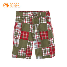 GYMBOREE/金宝贝 <em>格纹</em>拼布<em>短裤</em> |14010605