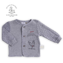 璐迪尔春秋婴幼儿<em>长袖</em>肩<em>开衫男宝宝</em>上衣保暖内